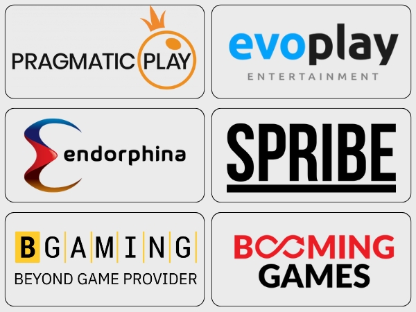 Spieleanbieter im Bruce Bet Casino