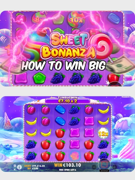 Süßer Bonanza Slot